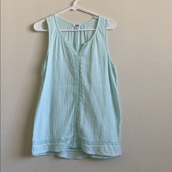 Flowy Mint Tank  - Picture 2 of 10